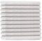 Casabella Microfiber Cleaning Cloths10 Pack - 40x40cm All-Purpose Towels for Kitchen, Car, and Home - Includes Microfiber Dish Cloths, Cleaning Dusters, and Car Cleaning Towels White