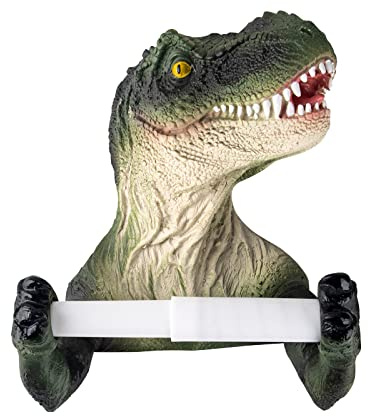 Dinosaurier Toilettenpapierhalter Wandhalterung Dino toulet Papierhalter Kid Toilettenpapier Rollenhalter Niedlich Badezimmer Toilettenpapierhalter Toilettenpapierhalter Wand Dekor