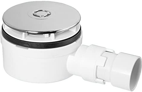 Mcalpine ST90CP10-NRV 90mm Shower Trap with Non-Return Valve