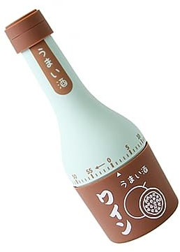 CIYODO Minuterie De Cuisine Forme De Bouteille Minuterie Mécanique Rappel Cuisson pour Maison