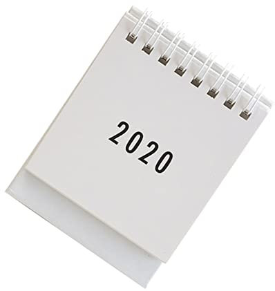 Ciieeo Tischkalender Notizblock Weiß Mini Monatskalender zum Selbermachen Schreibtisch Organizer für Planen Termine Kreativkalender DIY für Zuhause Büro Schule