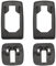 Konuooer Lot de 4 joints de poignée de porte avant arrière gauche et droite pour 5903107142589 Golf III 3 Cabrio Variant.