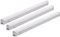 Oktaplex 3er Set Riga LED Unterbauleuchte Küche neutralweiß 4000 K 54cm Lichtleiste 230 V erweiterbar LED Leiste 840 Lumen 8,8W mit Schalter