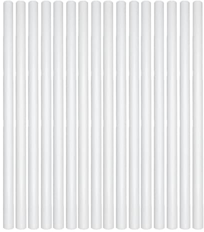 JCKD 16 Pièces présentoirs à gâteau double couche multicouche de 24 cm - Barre de positionnement de présentoir à gâteau réutilisable - Empilage de gâteau en couches(blanc)