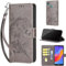 Coque pour Huawei Honor Play 8A / Honor 8A 2019 / Honor 8A 2020 Étui, Antichoc Portefeuille Etui Flip Folio Case Coque pour Honor 8A Pro/Honor 8A Prime / Y6 (2019) / Y6 Prime (2019) Grey