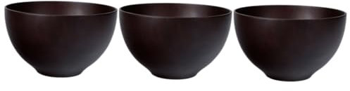 Cabilock 3 Stk Schale aus Jujube-Holz Schalen zum Servieren von Speisen multi cooker multifunktion Holzschalen Lebensmittelbehälter Obstschale aus Holz hölzern Container Snack