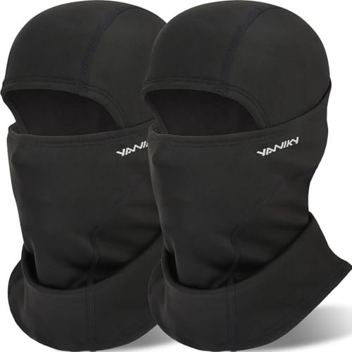 YANIKY Sturmhaube Winddichte Warme Skimaske Fahrrad Sturmmaske Winter Balaclava für Herren Damen Atmungsaktiv Gesichtsmaske für Radfahren, Skifahren, Motorrad, Outdoorsports