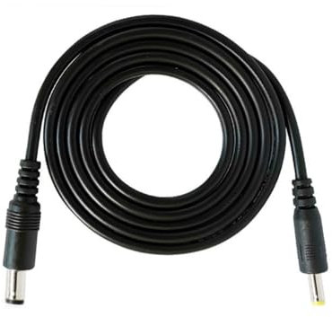 TTTLLNN DC4017 auf DCDC5521/DC5525 Doppelsteckerkabel für Router, Kamera, LED-Lichter, Doppel-Stecker, 100 m