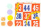TP Toys Giant Snakes Age 3+ & Ladders Outdoor Game for Kids Ages 3+ Fun 2-4 Player Jumbo Board Game with Wooden Counters & Dice for Indoor or Outdoor Play