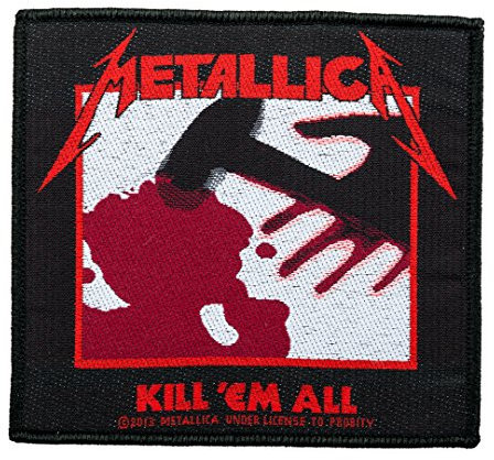 Halle15Clothes - Aufnäher für Kutte - Band Metallica - Kill Em All
