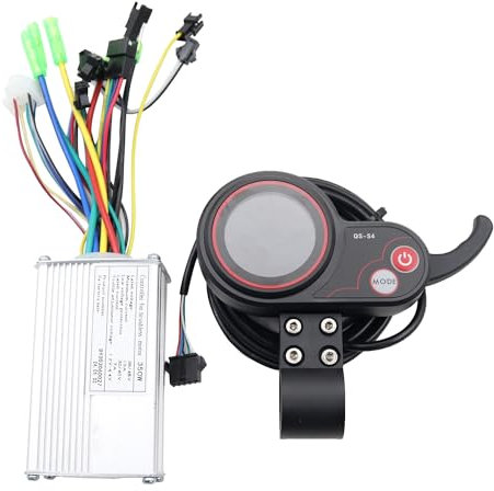 Malloy 350W 15A Elektroroller-Controller, Bürstenloser Motor 36-48V + QS S4-Messgerät 5PIN für Elektroroller-Teilesatz