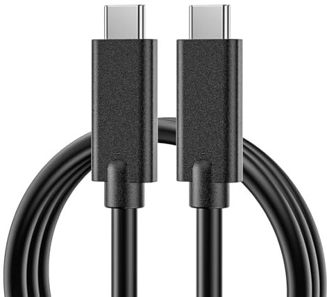 BHHB USB4 Cable USB C a USB C Transferencia de Datosde 40 Gbps/Vídeo 8K@60Hz/ 240W Tipo-C Cable Carga Rapida, USB 4 Cable compatible con Thunderbolt 4/3, iPhone, MacBook Pro/Air, iPad, Galaxy (1m)