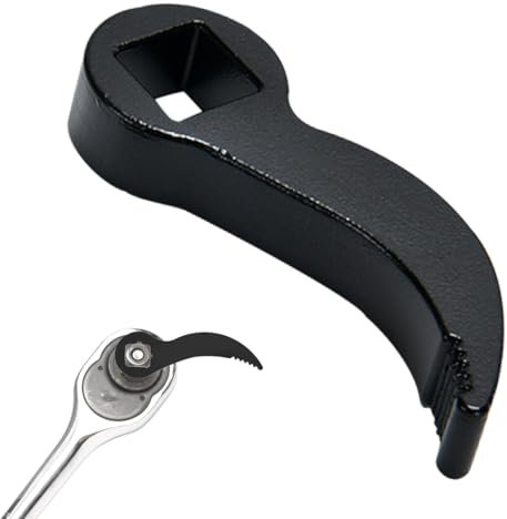 MOLZINY Adaptateur de Clé pour Pied-de-biche Outil D'adaptateur de Barre de Levier Outils de Têtes D'adaptateur de Pied-De-Biche pour Cliquets De 1/2 Poucesk pour Espaces Restreints