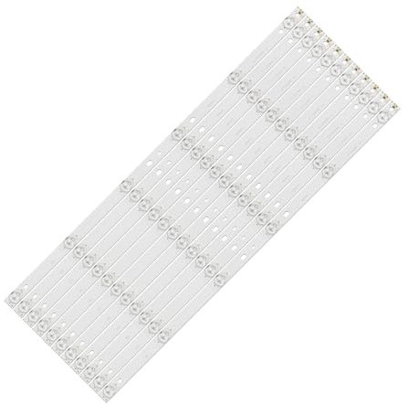 DPXBNFW 11 Teile/satz Led-hintergrundbeleuchtung Streifen for MI 55 TV L55M5-AZ L55M5-AD IC-D-VZAA55D809 0981010AA102 575MM 6LEDs