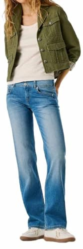 Pepe Jeans Damen Jeans Straight Jeans Lw Venus