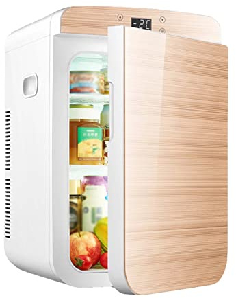 Mini Refrigerator 25L - Portable Double Door Cooler and Warmer for Car and Home with Touch Display