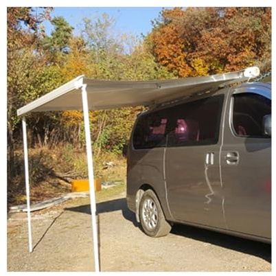 Aluminum Alloy Roof-Mounted Caravan Full Cassette RV Motorhome Awning