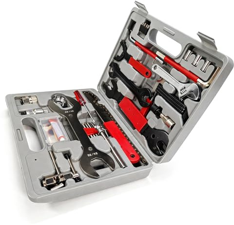 Upriver Kit d'outils de réparation de vélo 44 pièces