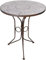 Esschert Design Aged Ceramic Tisch, weiß/blau, 60x60x69.5 cm, AC91