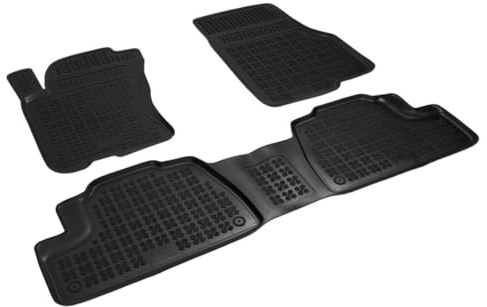 Gummi Fußmatten mit hohem Rand für Mercedes ML M-Klasse W163 ab 1999 Rezaw-Plast 200304