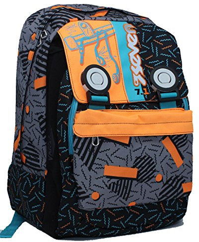 Doppelter Rucksack Mix Grau Swag Boy Seven