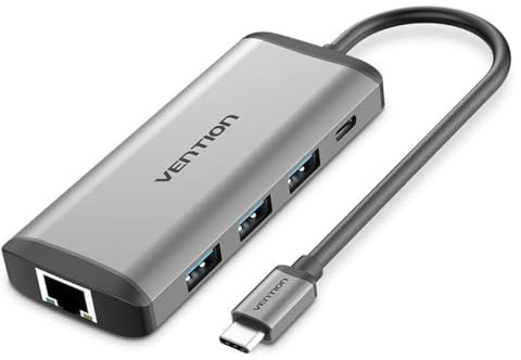 Hub USB Vention CNDHB Plateado