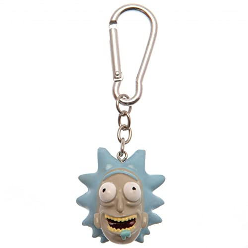 Pyramid Polyresin Keychain - Rick and Morty (Rick) Multicolor Einheitsgröße