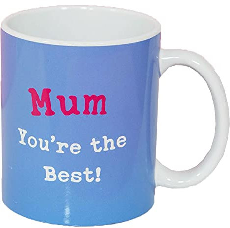 Ceramic Hidden Message Mug - Bear Design - Mum You're The Best