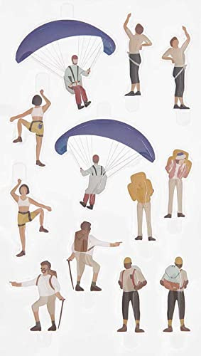 Rico Design Aufkleber FIGURICO Gel Sticker PVC Selbstklebend Outdoor Aktivitäten