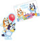 amscan 9915645 Bluey Diecut invitación y sobre