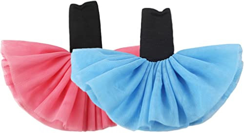ibasenice 2st Puppe Tanzkleider Kostüm 18-Zoll-Ballett-outfis 30cm Puppenkleid Puppenkleidung Spielen Puppenröcke Ballettkleidung Für Puppen Puppen-Outfit Stoff Spielzeug Empfindlich Kind