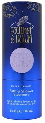 Feather & Down Bath & Shower Steamers 6x30g