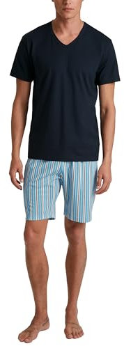 CALIDA Cotton Special Kurz-Pyjama Herren, aus 100% Baumwolle