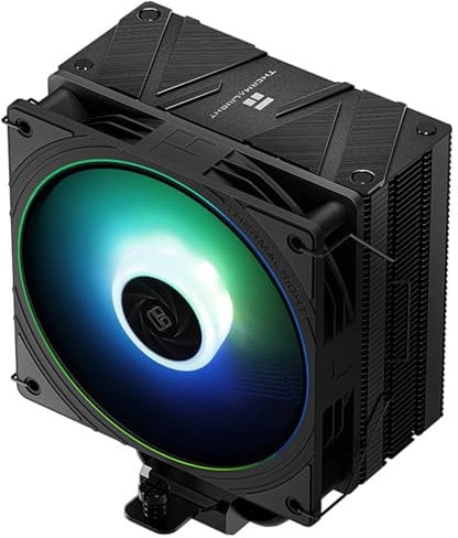 Thermalright Assassin Spirit 120 EVO Black CPU Cooler, 120mm PWM Quiet ARGB Fan CPU Air Cooler, AGHP 4th Technology, Support Intel lga1700/1150/1151/1200,AMD AM4 AM5, Computer Cooler(AS120 EVO)