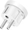 Beaupretty 1stk Eurostecker Ladestecker Wechseladapter Nach Europäischem Standard Umschaltstecker Nach Europäischem Standard Europäischer Stecker Ladegerät Weiß