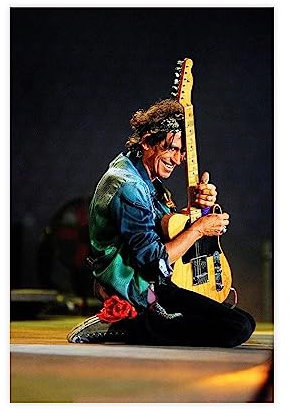 GUyfam Rockgitarrist Keith Richards HD-Poster auf Leinwand, Wandkunst, Dekordruck, Bild, Gemälde für Wohnzimmer, Schlafzimmer, Dekoration, 20 x 30 cm