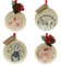 Disney Winnie the Pooh - Set di 4 palline per albero di Natale