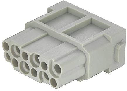 09140123102 Harting Han DD Modul Buchseneinsatz (F) Crimpanschluss, 12-polig 250V, 10A - 1 Stück