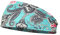 Wandern Zubehör Herren Headband Haarreif Haarband Women Druck elastischer Bandana Head Wrap Headband Neon Stirnband Laufen (Green, One Size)