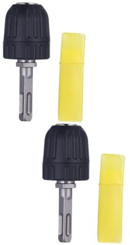 Artibetter 2stücke Keyless Bohrfutter Für Schlagbohrer Mit Quadratischem Griff Selbstsichernd Für Und Zuhause Adapter Für Verschiedene Bohrergrößen