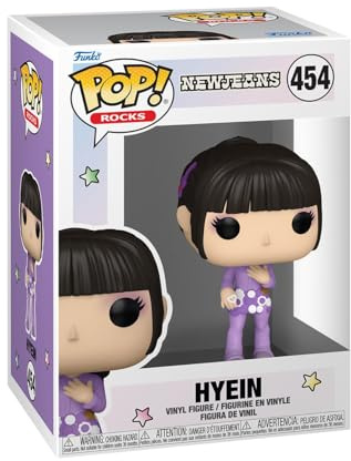 Funko POP! Rocks: New Jeans - Hyein | Offizielles Musik Merch - Vinyl Sammelfigur als Regal Deko - Geschenkidee zum Geburtstag für Fans und Sammler