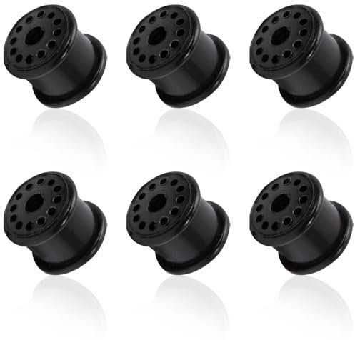 JOYOLA 6 Stück Schalthebel Dichtung für Ford Fiesta, Verteilergetriebe Schaltgestänge Buchse Tülle für Fiesta Focus, Schaltgetriebe-Kopf für Focus Fiesta, 4S6P7412AA 4S6P-7412-AA