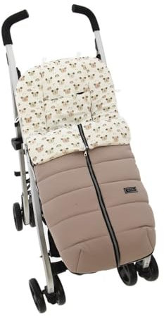 Saco Silla ligera de Paseo Rosy Fuentes- Saco para silla de verano - Silla pequeña - Equipado para ser Ajustado perfectamente -Rosa palo