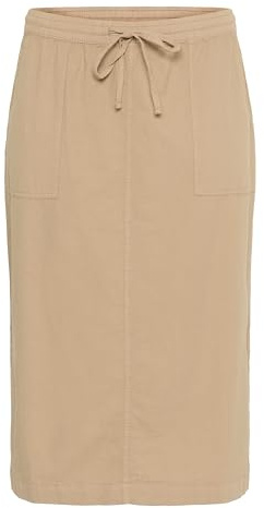 KAFFE CURVE Damen Rock KCnana Elastische Taille