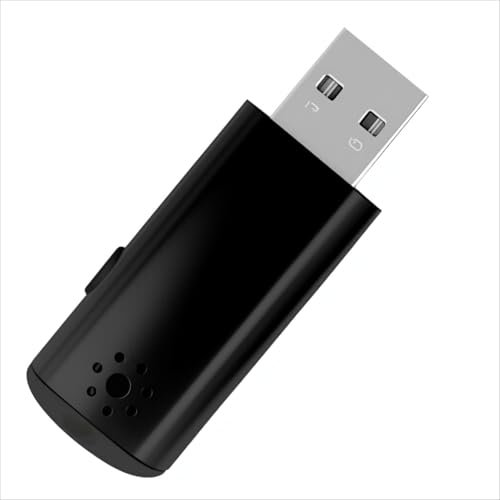 USB Microphone for Laptop and Desktop Computer, High Sensitivity for Clear Call, Plug-and-Play, High Gain, Cordless Mini-Sized Portable, Ideal for Work & Study