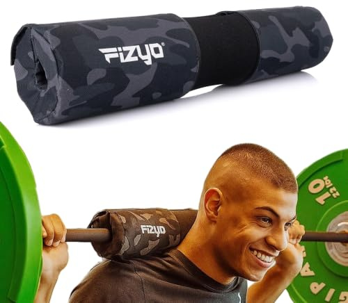 FIZYO Langhantel Polster Hip Thrust Polster - Barbell Pad Nackenpolster | Langhantelpolster, Hip-Thrust-Gürtelpolster & Fitnesszubehör - mehr Komfort bei Kniebeugen, Hip Thrusts und Lunges