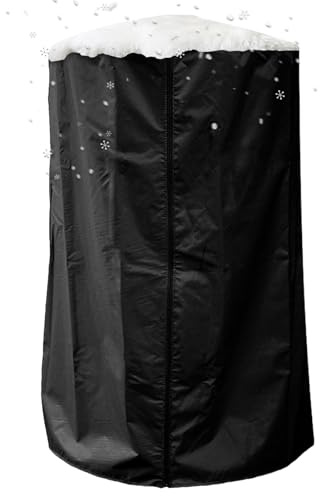 Jukeoiu Housses de chauffage d'extérieur imperméables | Bouclier chauffant de terrasse, résistant à l'eau, Oxford 420D, protection complète verticale résistante aux UV pour mur, table, porche, jardin