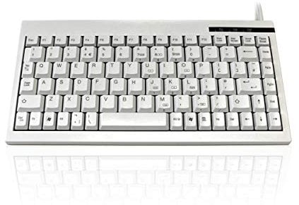 Accuratus 595 - PS2 Mini Keyboard with Mid Height keys