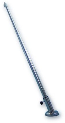 Flaggenstock konisch Edelstahl Länge 60 cm
