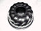 axentia Bundform schwarz, antihaftbeschichtete Kuchenform, Backform aus Carbonstahl Ø 22 cm